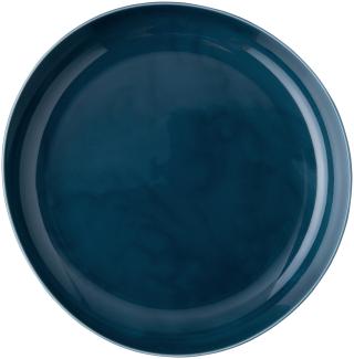 Teller tief 33 cm Junto Ocean Blue Rosenthal Suppenteller - Mikrowelle geeignet, Spülmaschinenfest