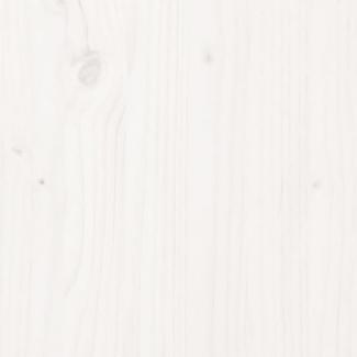 Massivholzbett Weiß 90x190 cm 3FT Single [3101054]