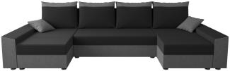 Sofa mit Schlaffunktion in U-Form PAMELA, 311x90x125, sawana 14/sawana 05