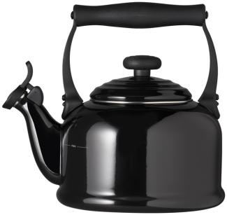 Le Creuset Wasserkessel Tradition Schwarz - Schwarz