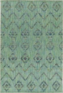 Outdoor Teppich Beatrice rechteckig - 160x230 cm - Grün