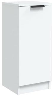 Sideboard Weiß 30x30x70 cm Holzwerkstoff [811133]
