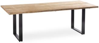 Niehoff Solid Tisch versch. Gestelle 220 - 280x95 cm 220x95 cm Gestell Form/ Profilkufe/Aluminium