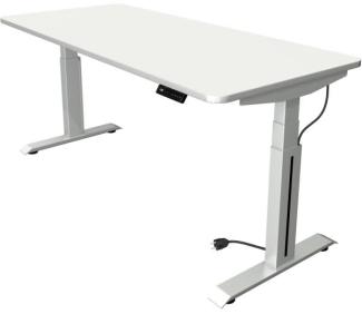 Kerkmann 10010710 Schreibtisch- Stehtisch Move Professional 1800 x 800 mm elektrisch höhenverstellbar Weiß