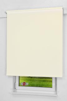 Lysel - Qualitätsrollo Tageslicht hellelfenbein, (B x H) 93cm x 190cm in beige/perlweiß