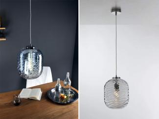 Luce Design Nereide C S1 BLU Pendelleuchte 1-flammig ECO Light