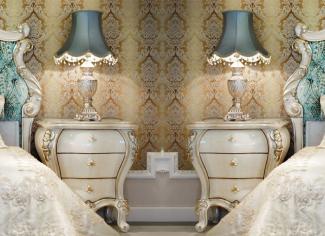 Casa Padrino Luxus Barock Nachtkommoden Set Creme / Gold 60 x 55 x H. 68 cm - Prunkvolle Massivholz Nachttische - Barock Schlafzimmer Möbel