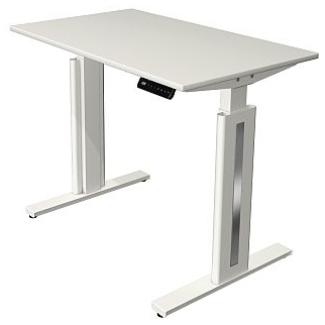 Kerkmann Schreibtisch Steh und Sitztisch MOVE 3 fresh (B) 100 x (T) 60 cm weiß