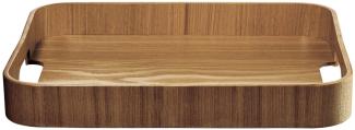 ASA Selection wood Holztablett Rechteckig, Holz Tablett, Serviertablett, Weidenholz, 35 x 27 cm, 53698970