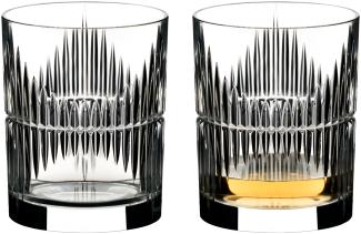 Riedel Tumbler Collection Shadows Whiskygläser, Gläserset, Whisky Tumbler, 2er Set, 323 ml, 0515/02S5