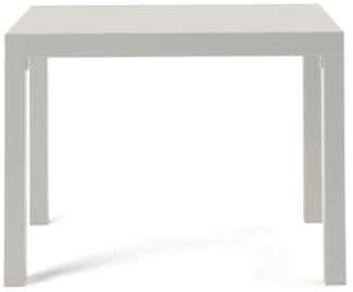 Gartentisch ausziehbar Sofy 100/200x70x75 cm perlweiß