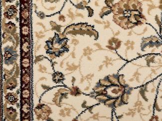 Designerteppich Classical Quality - Floral, Farbe: Beige/Rot, Größe: 67x140 cm