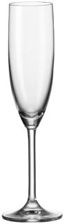 Leonardo Daily Sektglas, 6er Set, Champagnerglas, Proseccoglas, Glas, 210 ml, 35243