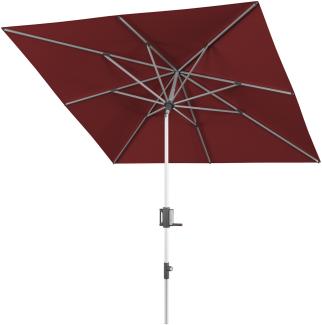 KNIRPS APOLL 230 x 150 cm rechteckig Balkonschirm 6 Farbvarianten Sonnenschirm 400 Bordeaux