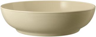 Foodbowl 25 cm Beat Sandbeige Seltmann Weiden Bowl - MikrowelleBackofen geeignet, Spülmaschinenfest