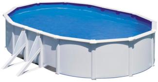 Fidji Stahlwandpool Oval 610 x 375 x 120 cm