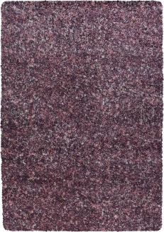 Hochflor Teppich Enrico Läufer - 80x150 cm - Pink