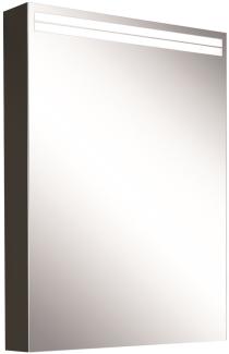 Schneider ARANGALINE LED Lichtspiegelschrank, 1 Tür, Anschlag links, 50x70x12cm, 160. 451. 02. 41, Ausführung: EU-Norm/Korpus schwarz matt - 160. 451. 02. 41