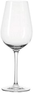 Leonardo Tivoli Weißweinglas, 6-er Set, 450 ml, spülmaschinenfest, Teqton-Kristallglas, 020963