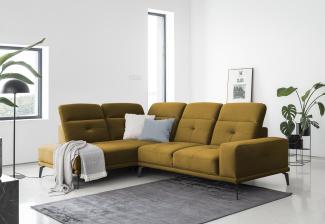 Wohnideebilder Theodore Gelb Couchgarnitur CO-THE-LT-45LO