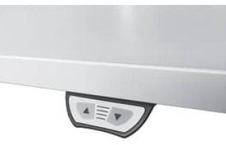 Sitz-Steh-Schreibtisch elektrisch XMST16 160x80cm Weiß Gestelfarbe: Silber