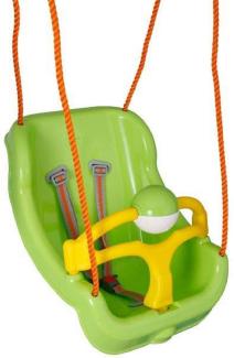 Pilsan Babyschaukel 2 in 1 Big Swing 06130, hohe Rückenlehne, abnehmbarem Bügel grün