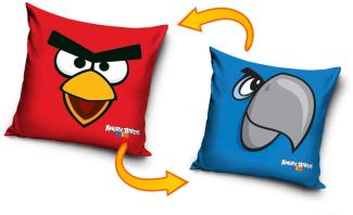 Angry Birds - Kopfkissenbezug "Red" 40 x 40 cm