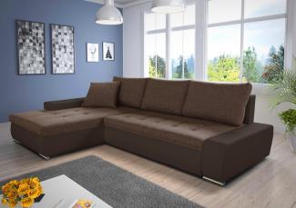 Sofnet Ecksofa Faris, mit Schlaffunktion und Bettkasten, Schlafsofa - Wohnlandschaft - Big Couch