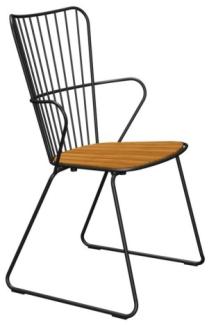 Outdoor Gartenstuhl Dining Chair PAON black