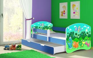 Kinderbett Dream mit verschiedenen Motiven 140x70 Dino