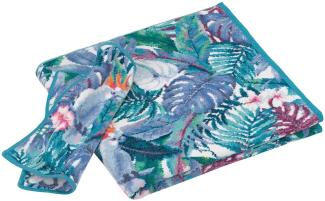Feiler Handtücher Tropical Bird seegrün | Duschtuch 75x150 cm