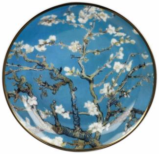 Goebel Miniteller Vincent Van Gogh - Mandelbaum Blau, Dekoteller, Teller, Artis Orbis, Fine Bone China, 10 cm, 67063041