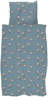 Snurk Hedgy Bettbezug - 140 x 200/220 cm - Blue