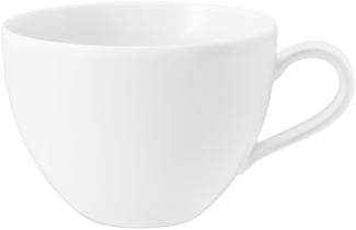 Milchkaffee-Obertasse 0,35 l Beat Weiss Seltmann Weiden Milchkaffeetasse - MikrowelleBackofen geeignet, Spülmaschinenfest