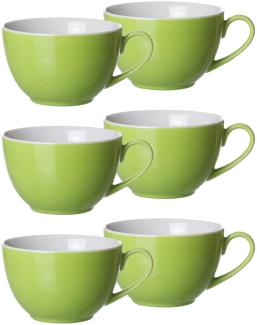 Ritzenhoff & Breker DOPPIO Kaffeetasse 200 ml grün 6er Set