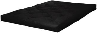 Karup Design Futon Matratze Comfort mit Knopfsteppung Schwarz 160 x 200 cm