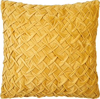 Dekokissen Baumwolle Gelb CHOISYA 45 x 45 cm
