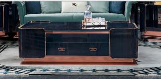 Couchtisch Holz Braun Edle Tische Modern Design Möbel Luxus Wohnzimmer