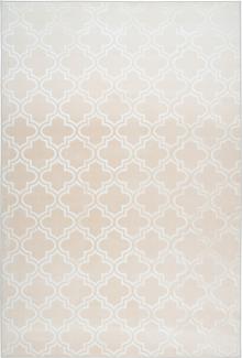 Kurzflorteppich Kifalme 100 Beige 200 x 290 cm