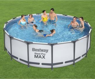 Bestway Pool-Set Steel Pro MAX Rund 457x122 cm