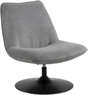 Nanna Sessel Lounge-Sessel grau schwarz Relaxsessel Polstersessel Fernsehsessel