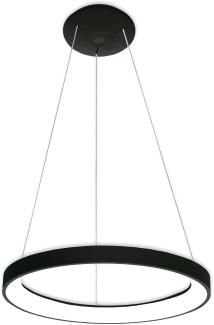 ISOLED LED Hängeleuchte Orbit 480, schwarz, 38W, rund, ColorSwitch 300035004000K, dimmbar