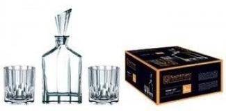 Nachtmann Vorteilsset 4 x 3 Glas/Stck Whisky 7375/3tlg. Aspen 90024