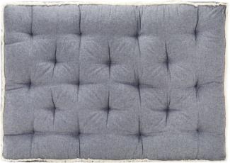 Palettensofa-Kissen Blau 120x80x10 cm