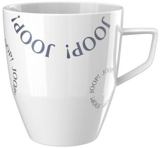 JOOP! Becher JOOP! LIVING - DINING GLAMOUR MUG LOGO CIRCLES, Porzellan