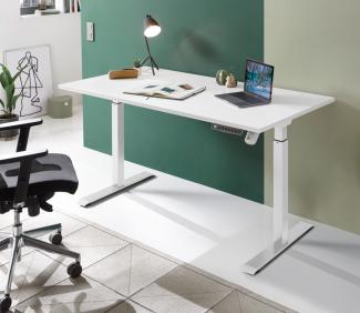 Bega 'Ben' Schreibtisch, elektrisch höhenverstellbar, weiß