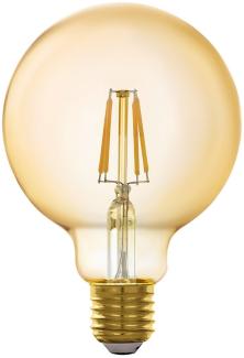 Smart LED Leuchtmittel, amber, E27, 500lm, dimmbar, DxH 9,5x14 cm