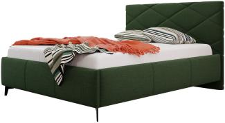 Polsterbett mit Bettkasten Samdom (Farbe: Breeze 11, Größe: 160x200 cm)