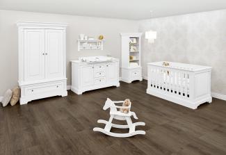 Pinolino 'Emilia' 3-tlg. Babyzimmer-Set weiß, breit