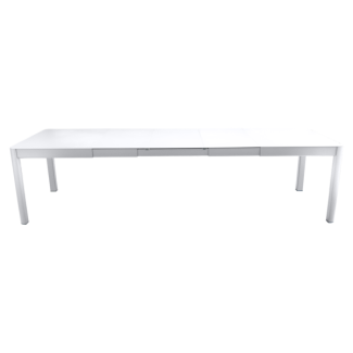 Ribambelle XL Tisch 299x100 3 Einlegeplatten Baumwollweiß